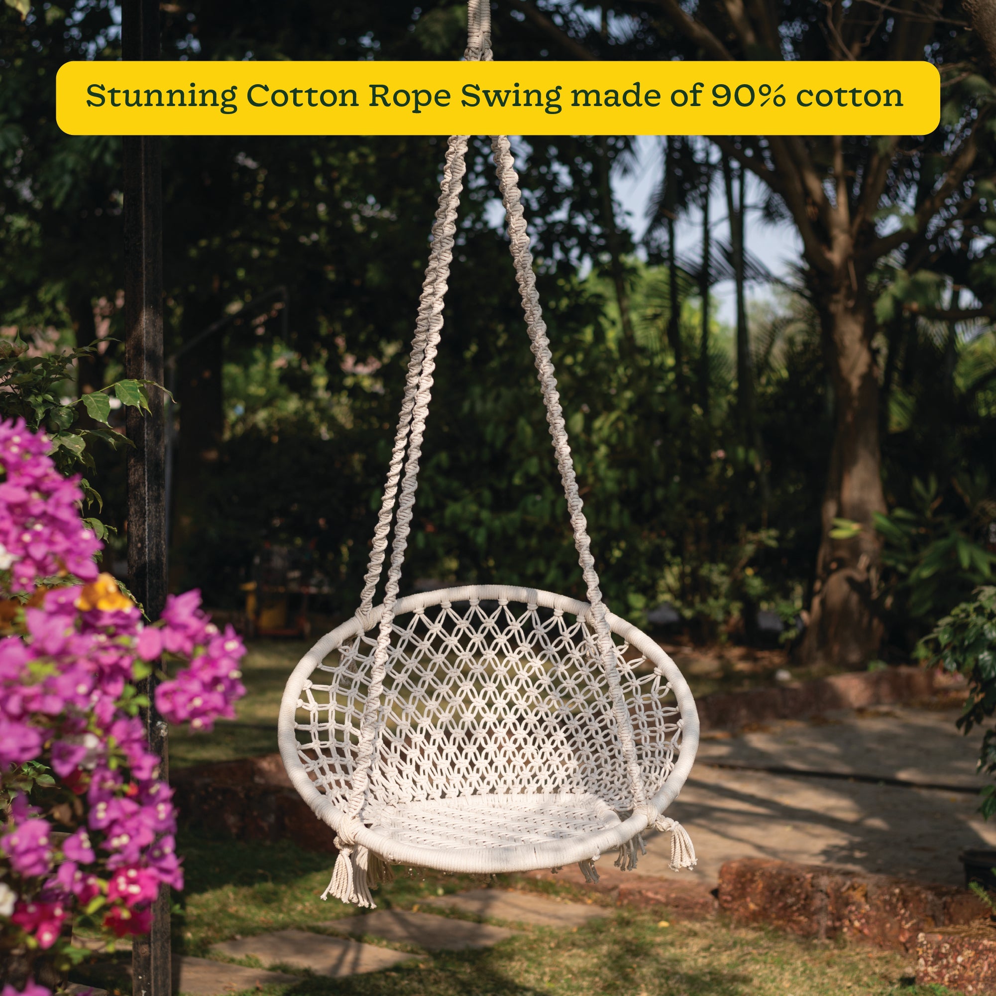 Cotton Rope Swing