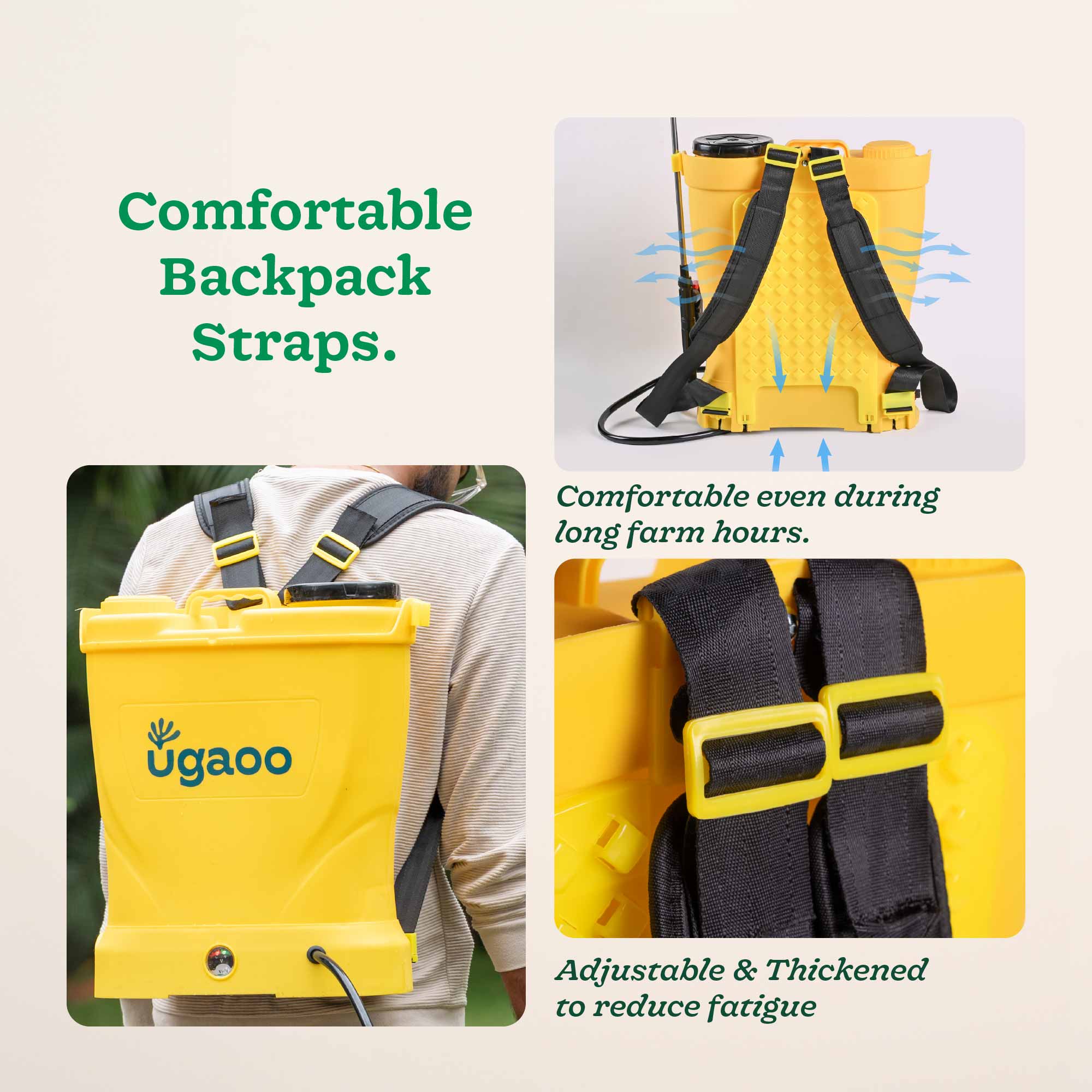 Ugaoo Agriculture Knapsack Spray Pump - 16 Ltr