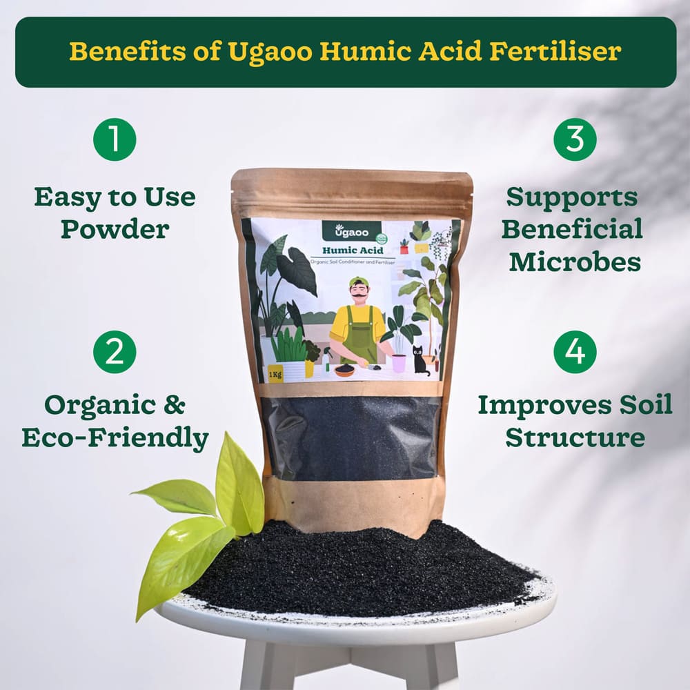Humic Acid Powder Fertilizer - 1 Kg
