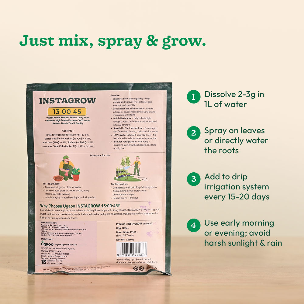 Instagrow NPK 13:00:45 Fertilizer
