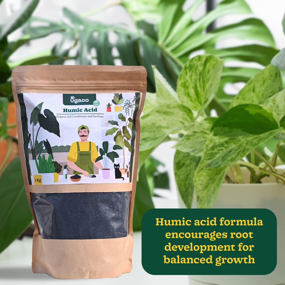 Humic Acid Powder Fertilizer - 1 Kg