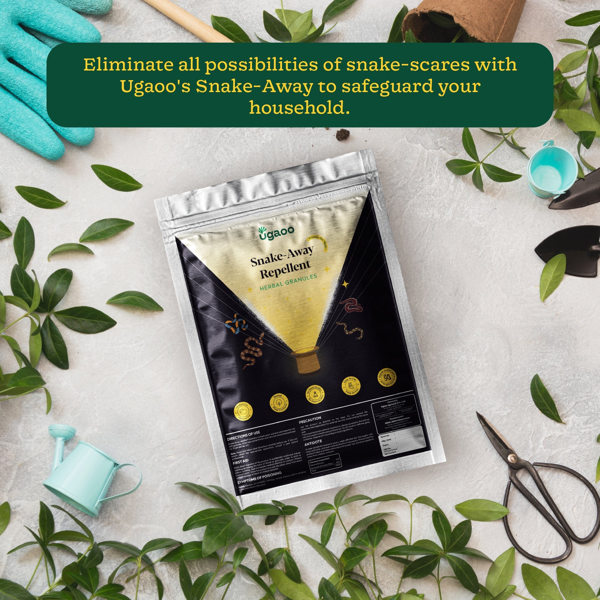 Herbal Snake Repellent Granules - 1 Kg