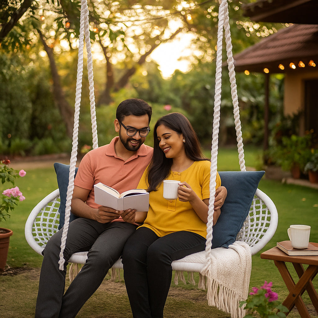 Cotton Double Person Swing