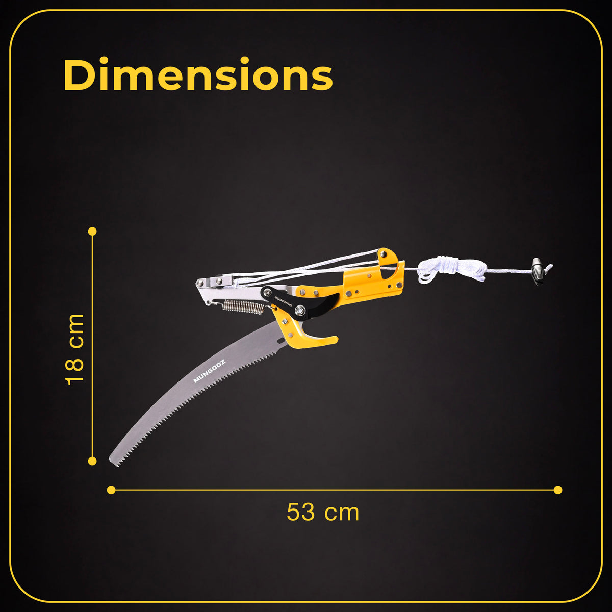 Mungooz Edgemaster Tree Pruner