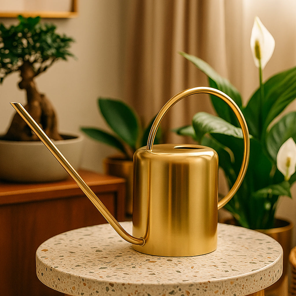 Gilt Watering Can- Gold