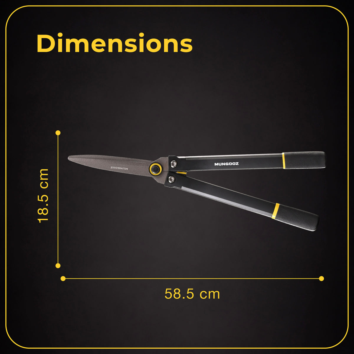 Mungooz Razor Hedge Shear