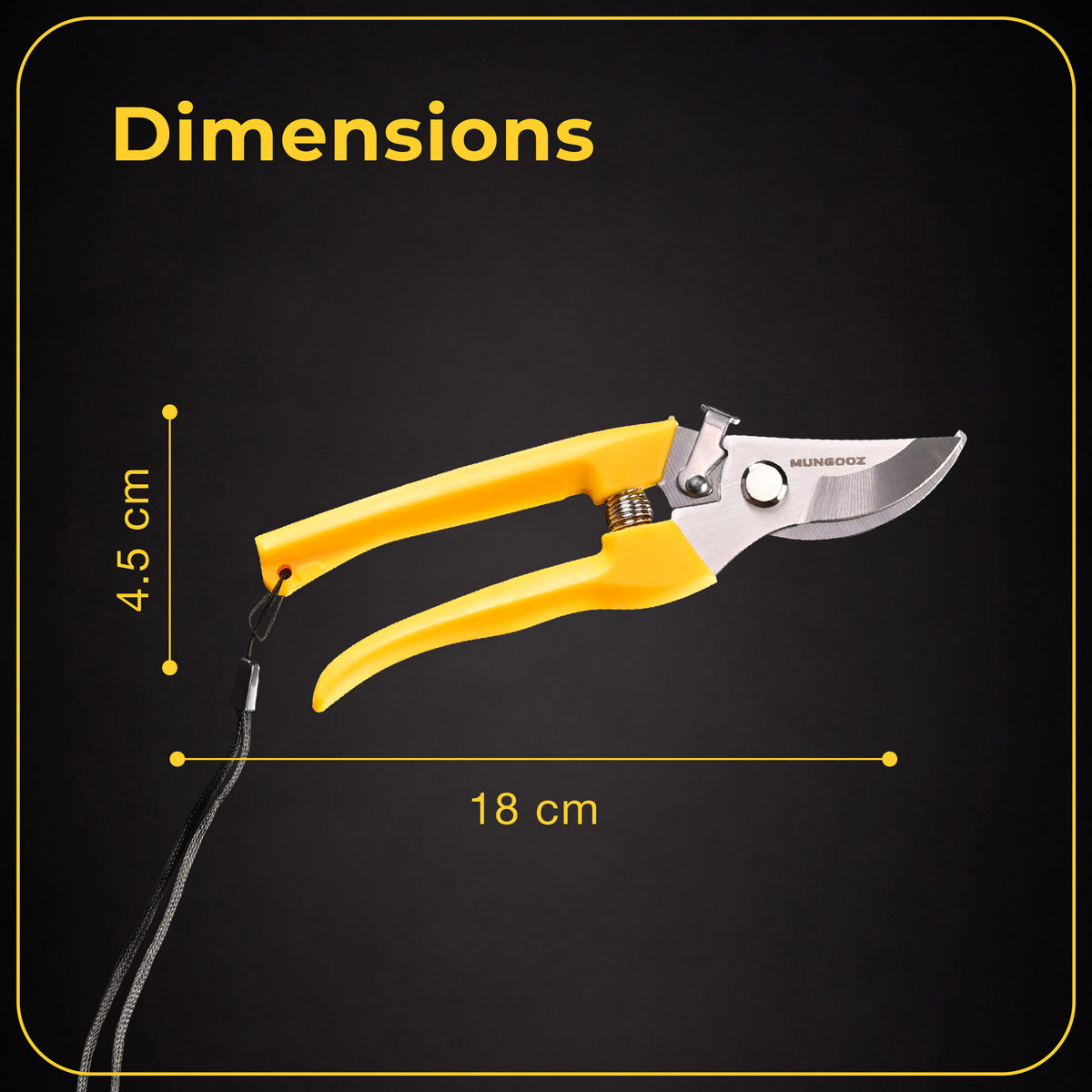 Mungooz Sharpy Bypass Pruner