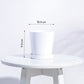 Table Top Ceramic Pot - White