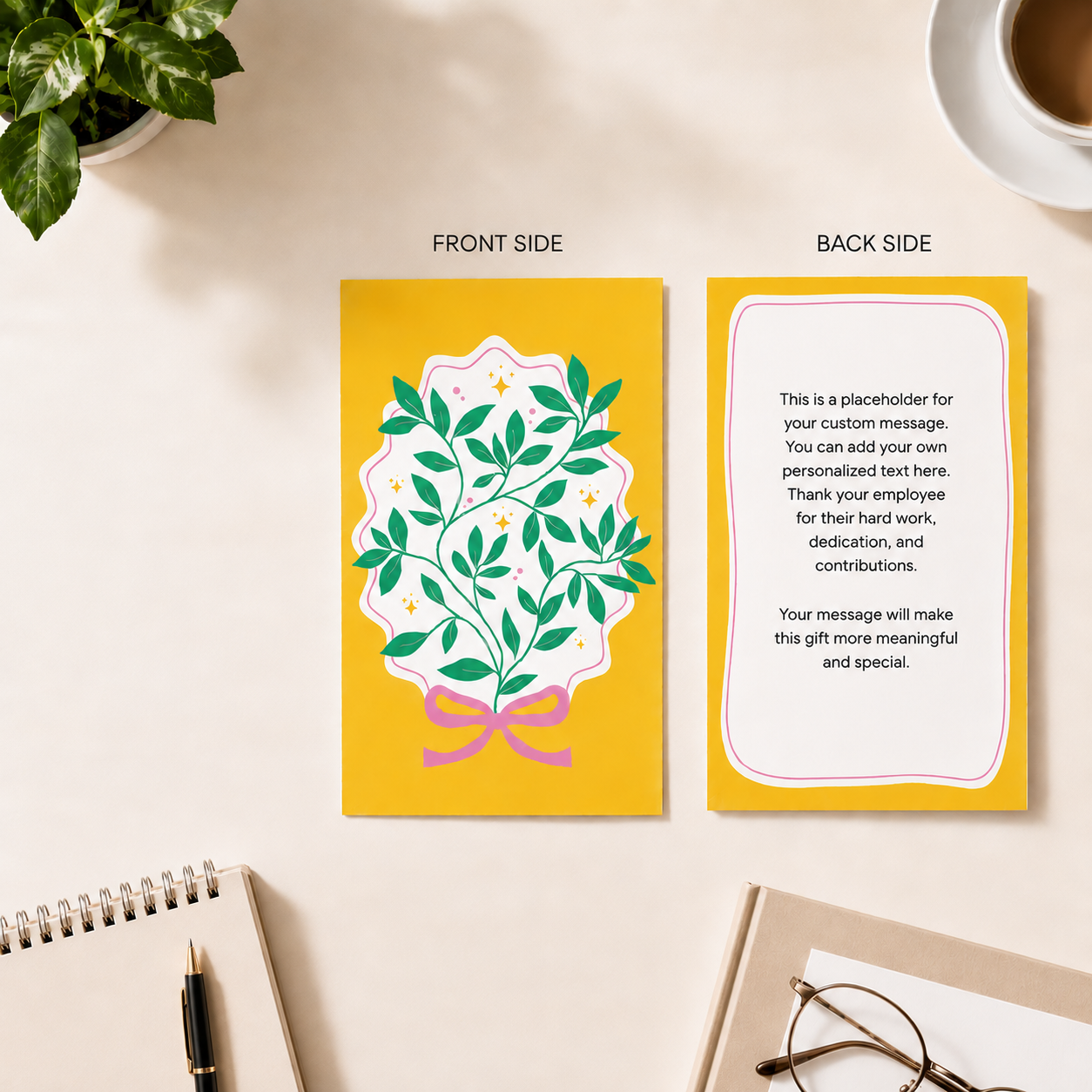 Money Plant Variegated | Corporate Branding Edition