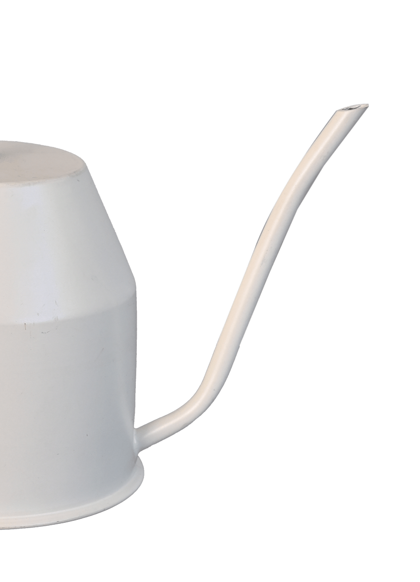 Haifoss Watering Can - Ivory & Gold