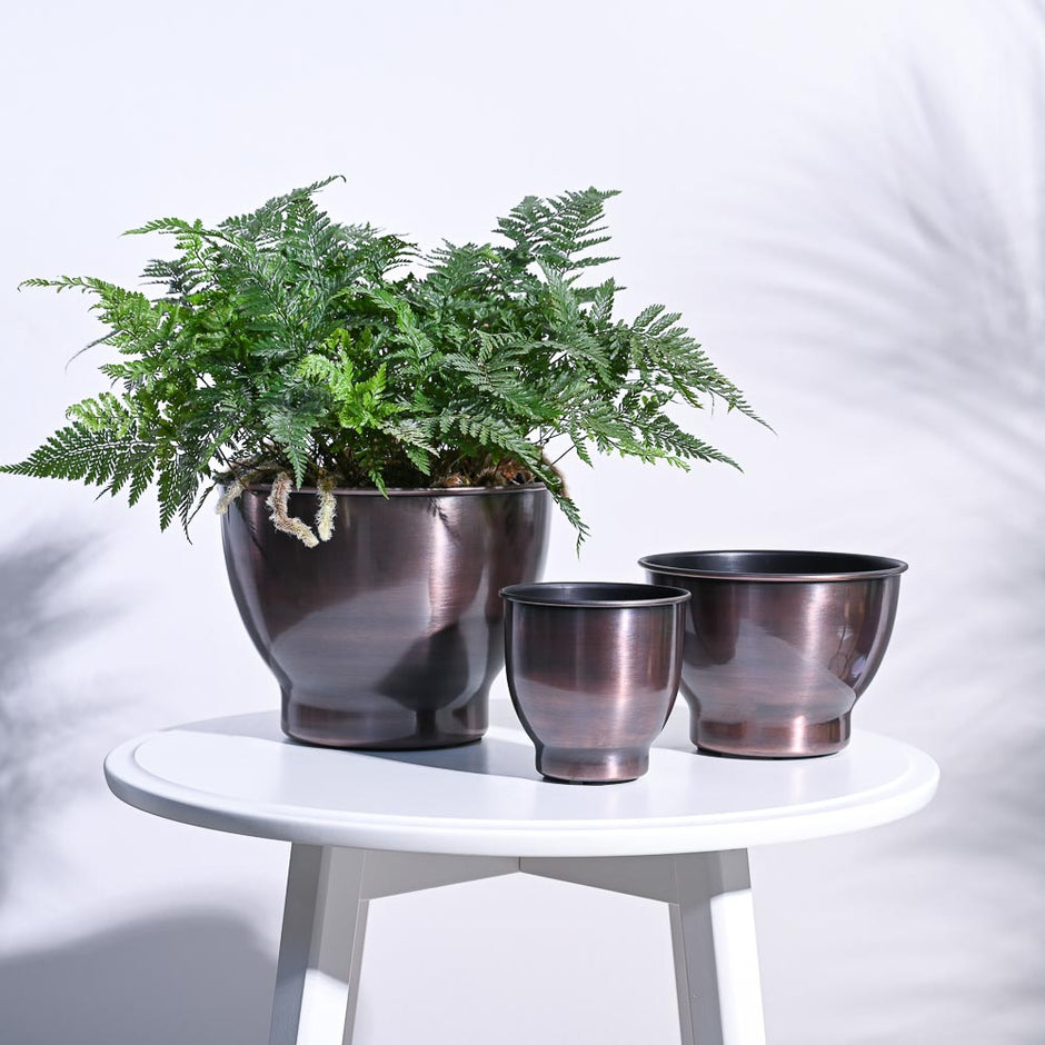 Buy Premium Metal Plant Pots | Stylish & Long-Lasting Garden Planters ...
