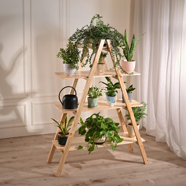 Pyramid Wooden Stand