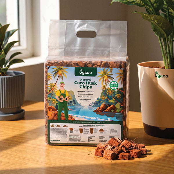 Coco husk chips