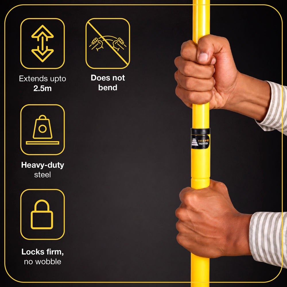Mungooz Steel Extension Pole