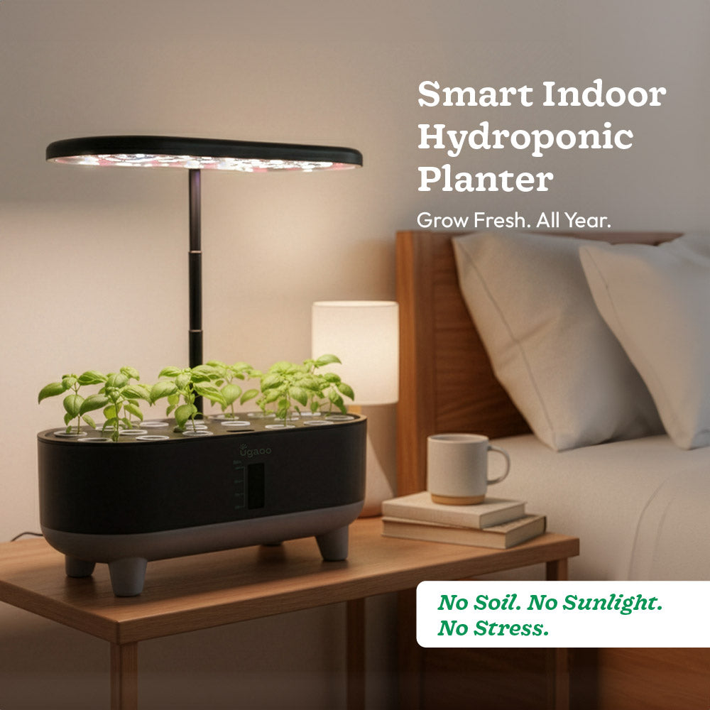 Ugaoo Smart Indoor Hydroponic Planter with LED Grow Light