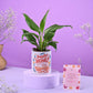 Peace lily in Ceramic Pot Women&