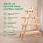 Pyramid Wooden Stand
