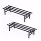 Elevate Plant Stand Set of 2 - Black