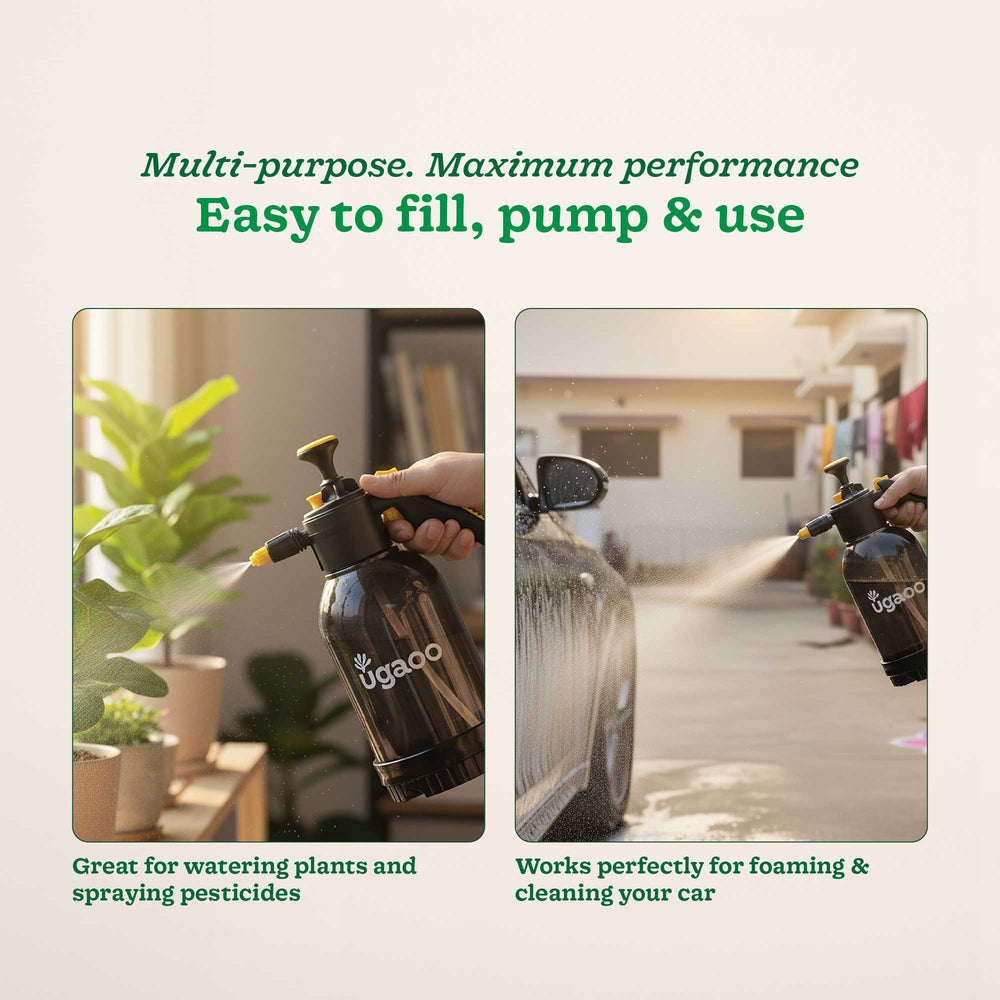 Pressure Spray Pump 2 Litre - Yellow &amp; Black