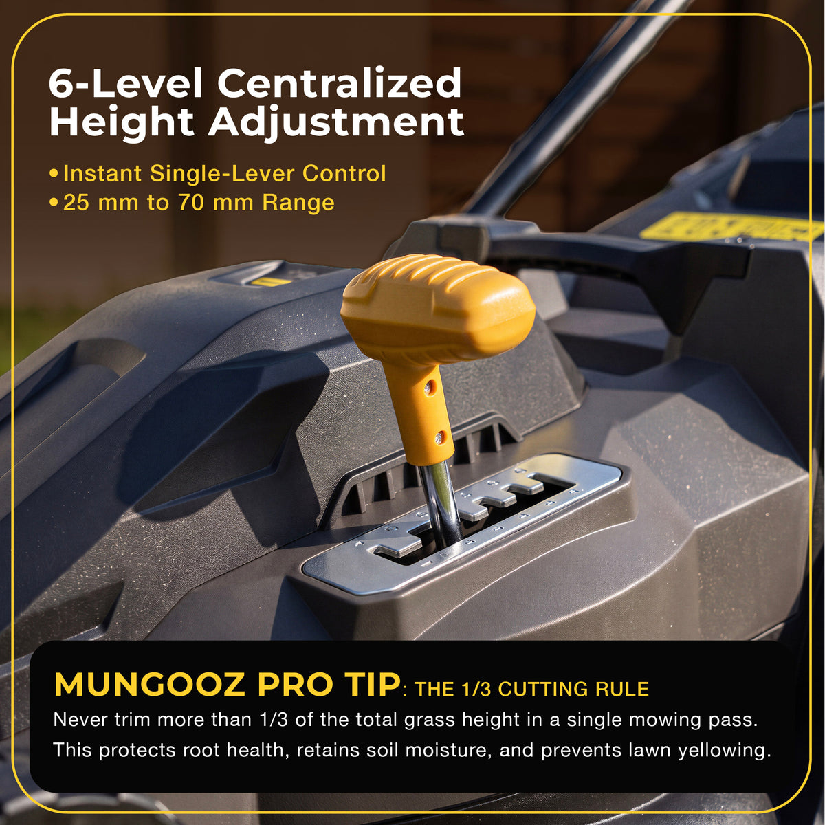 Mungooz Electric Lawn Mower 16 in.