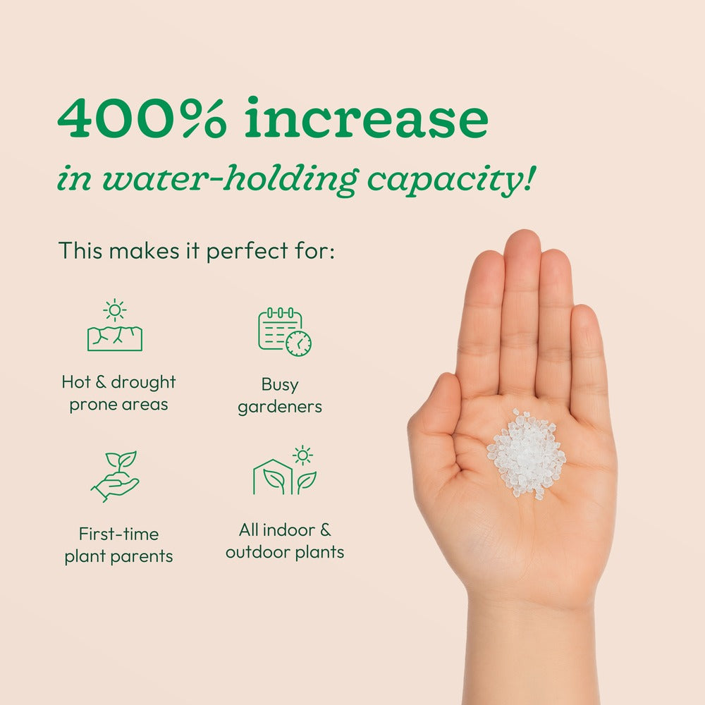 Water Storing Crystals