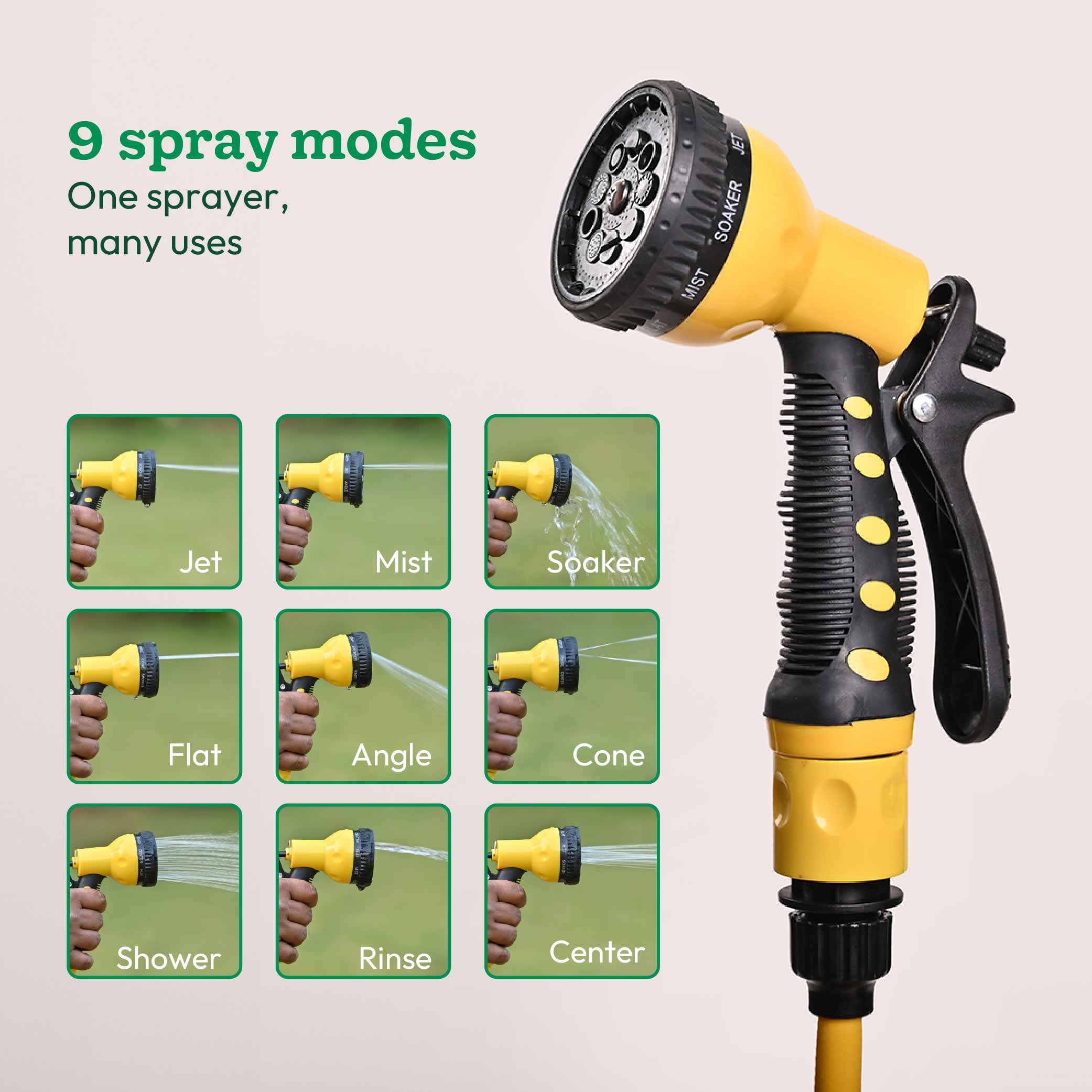 9 Pattern Water Spray