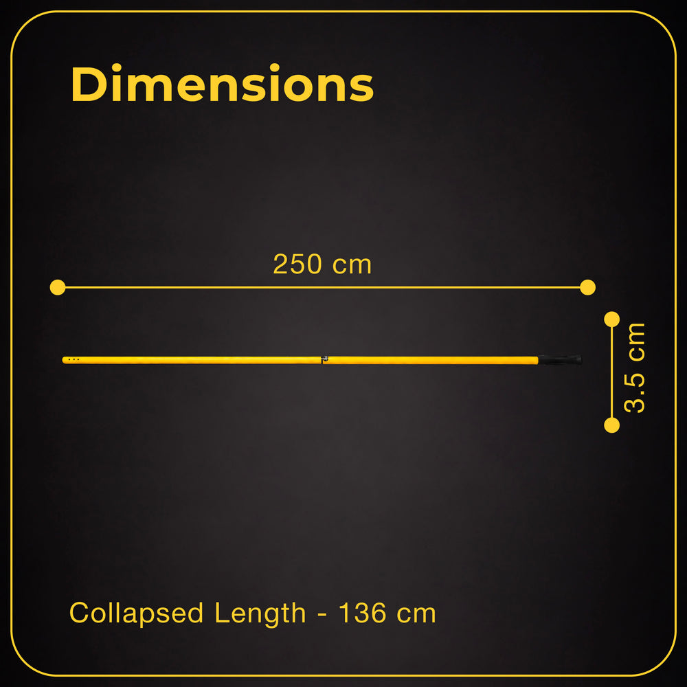 Mungooz Steel Extension Pole