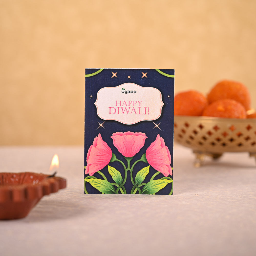 Bamboo Palm Plant &amp; Bombay Sweet Shop Diwali Gift Hamper