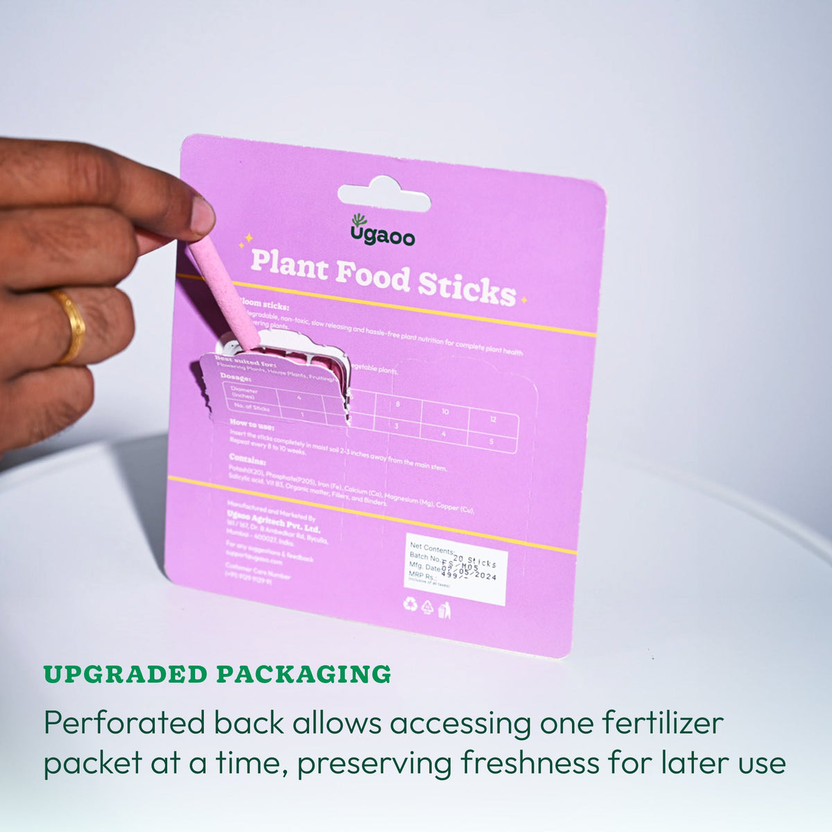 Growing Stick Plant Growth Sticks Pack | Promote Healthy Growth & Blooms – Ugaoo