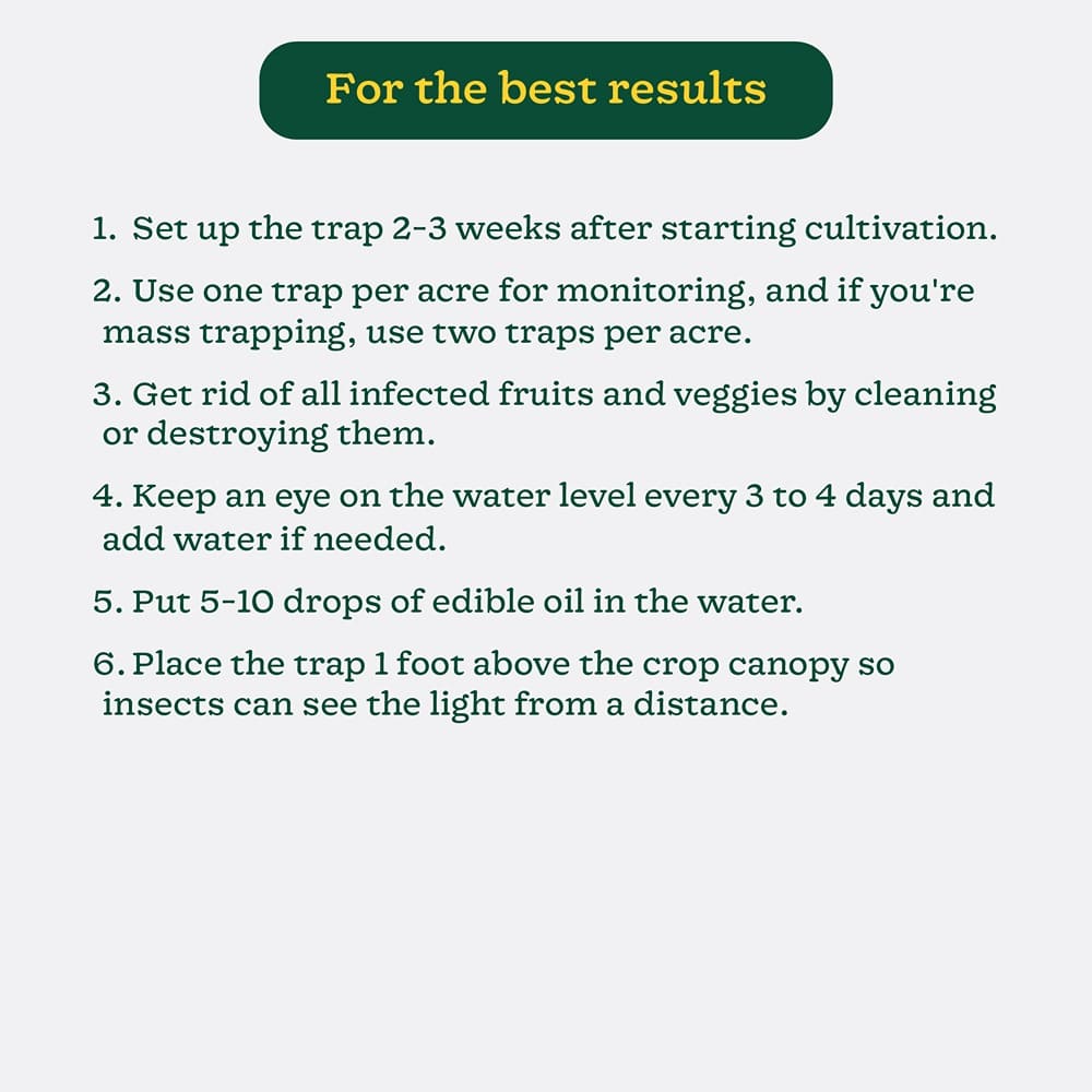 Mini Solar Light Insect Trap, Fly Killer Machine