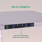 3-Tier Hydroponic Growing System with LED Grow Light