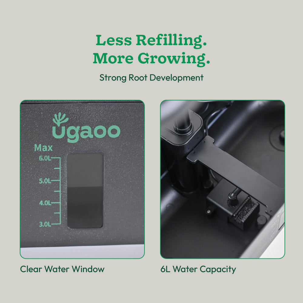 Ugaoo Smart Indoor Hydroponic Planter with LED Grow Light
