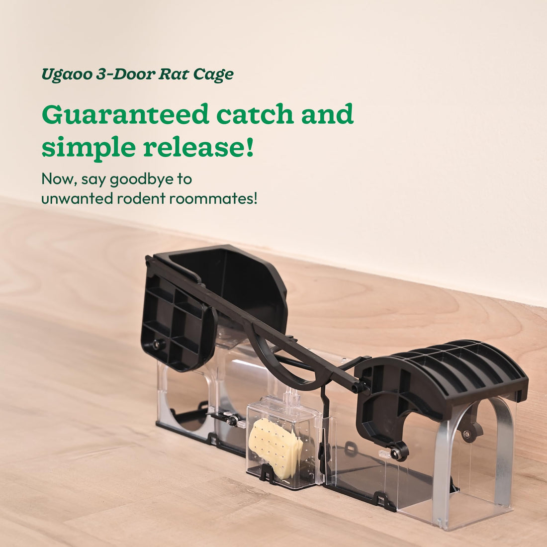 Rat &amp; Mouse Trap Cage – 3 Door