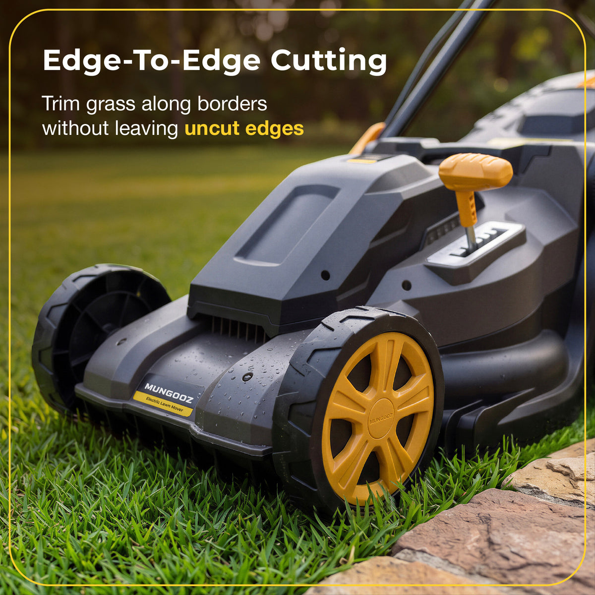 Mungooz Electric Lawn Mower 16 in.