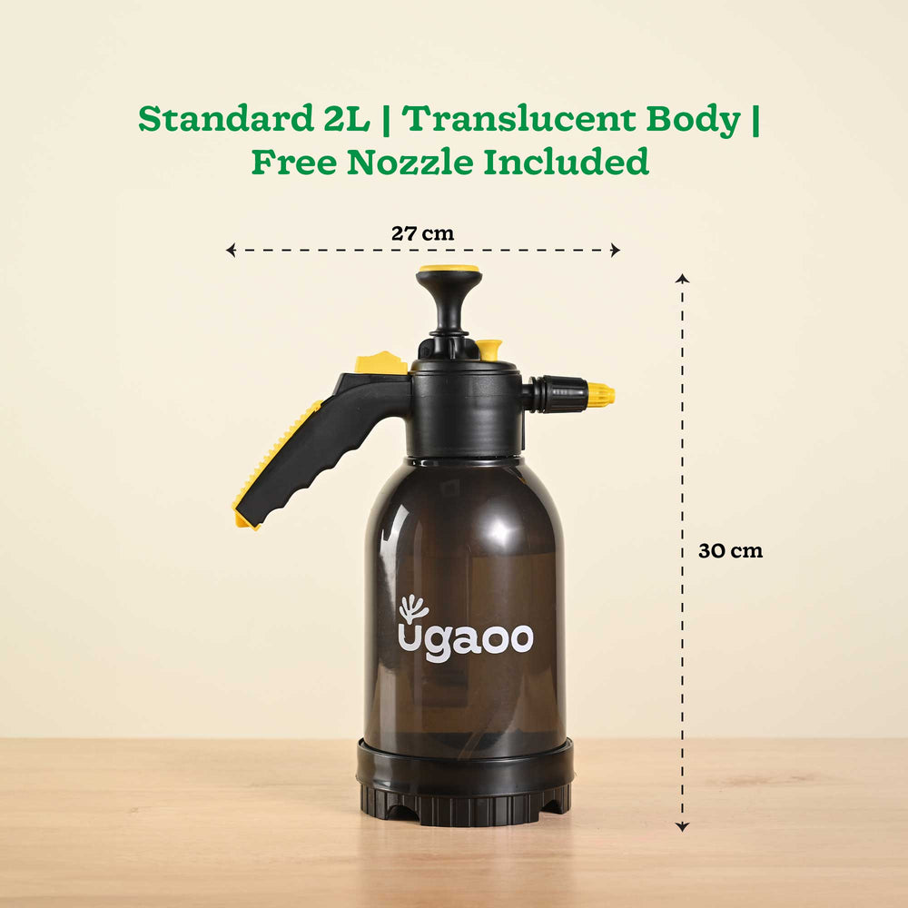 Pressure Spray Pump 2 Litre - Yellow &amp; Black