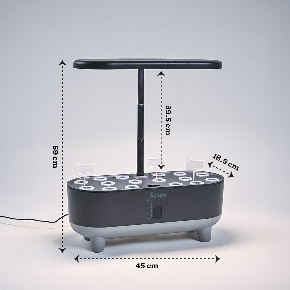 Ugaoo Smart Indoor Hydroponic Planter with LED Grow Light