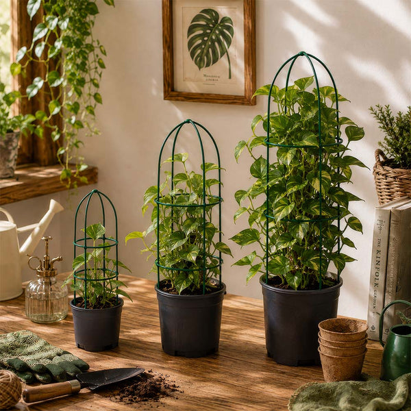 Trellis Plant Support Stands - Set of 3