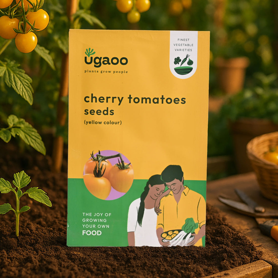 Cherry Tomatoes Seeds (Yellow)