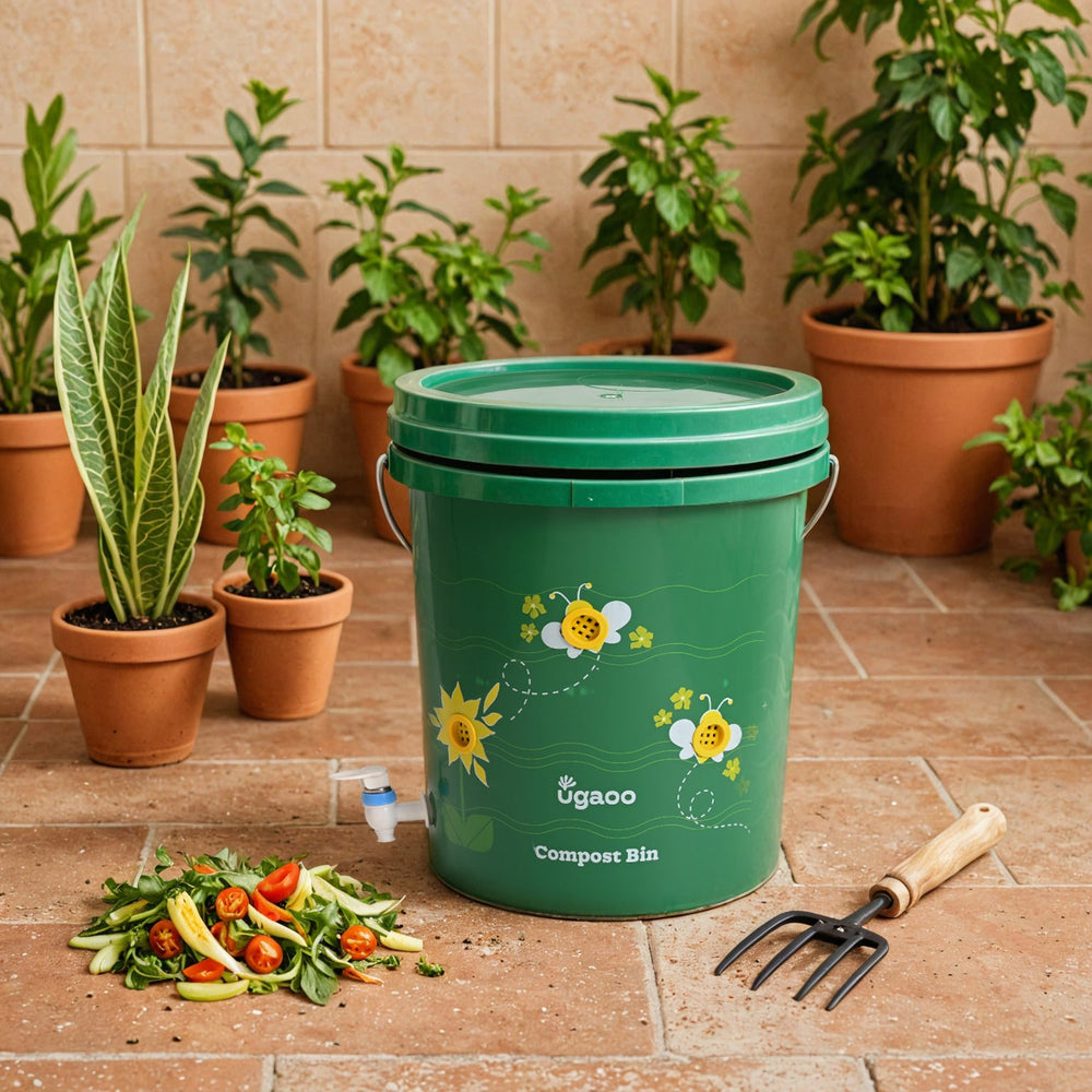 Home Compost Bin Kit 20 Liter – Ugaoo