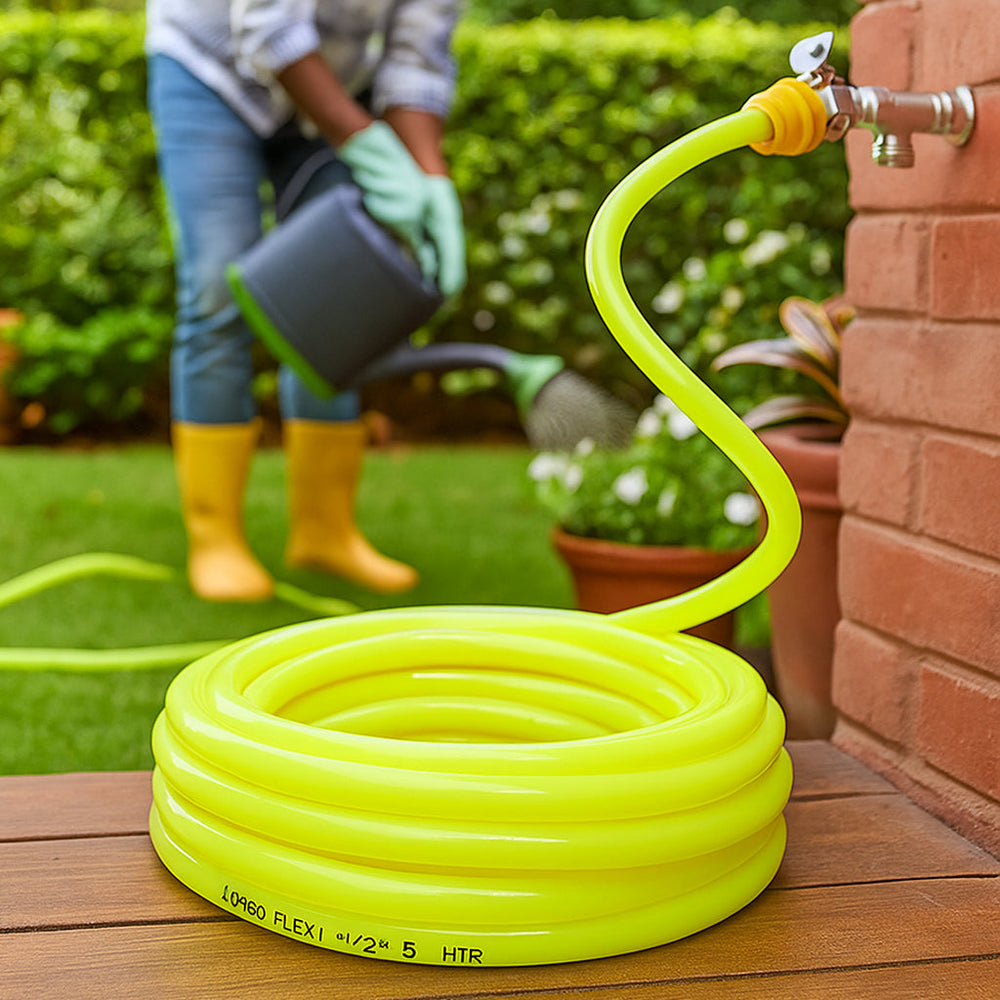 Flexi PVC Pipe 15 Meter with Leak Proof Adapter