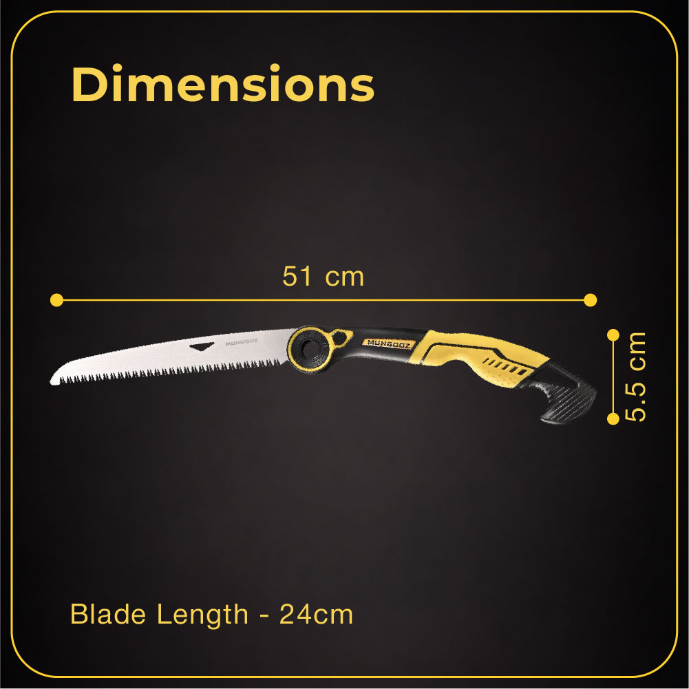 Mungooz Glide Folding Saw