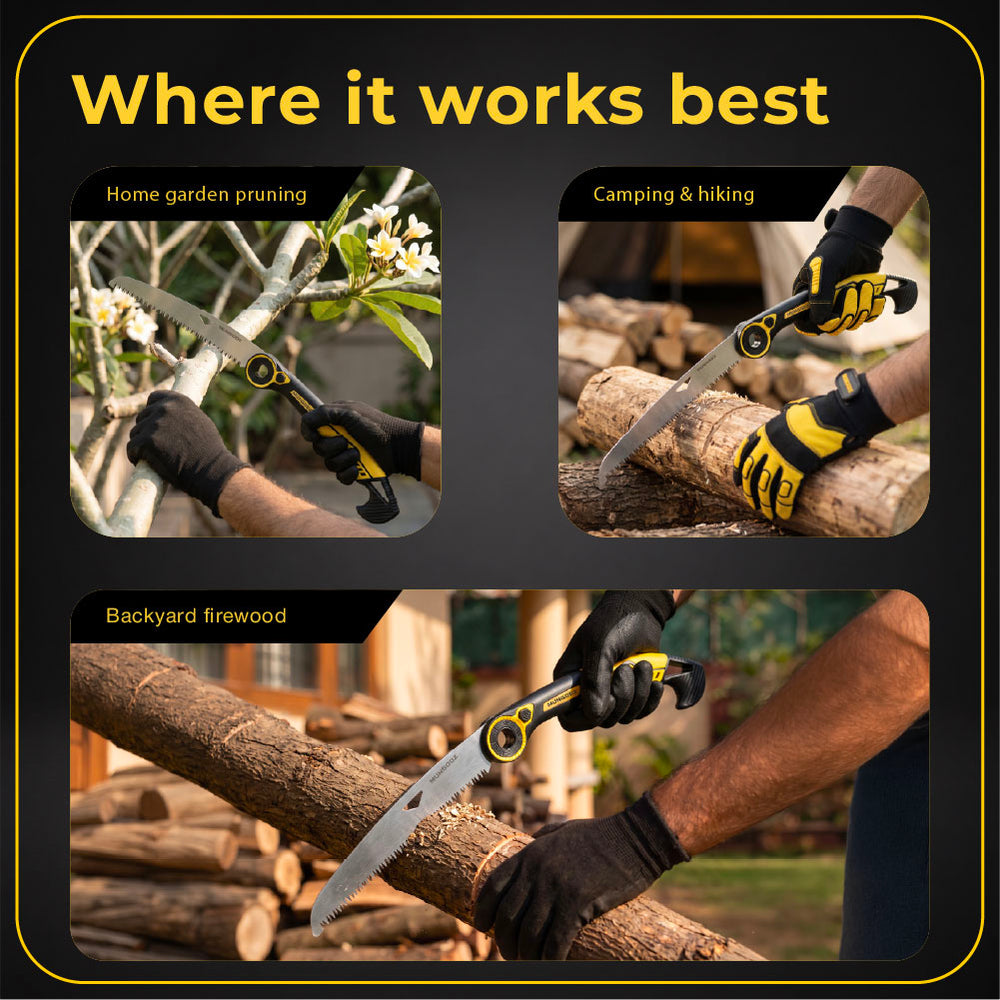Mungooz Glide Folding Saw