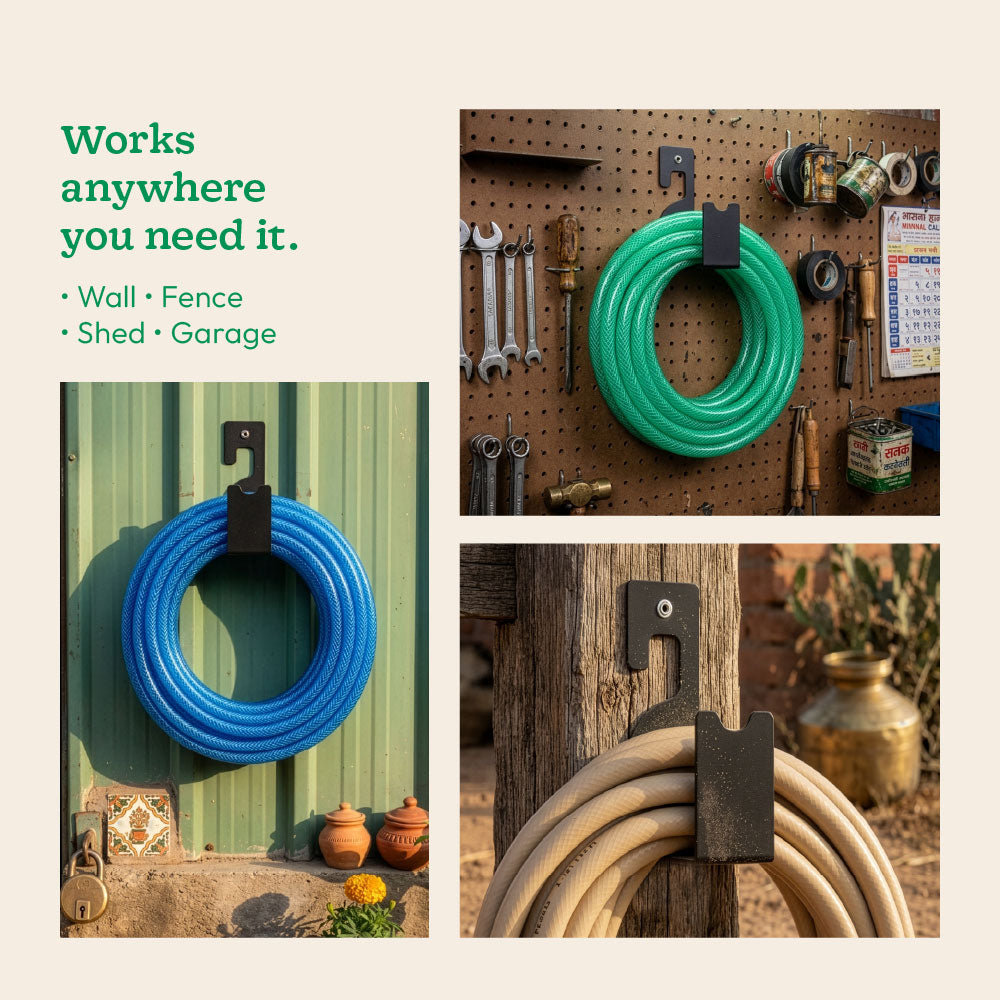 Wall Mounted Hose Holder