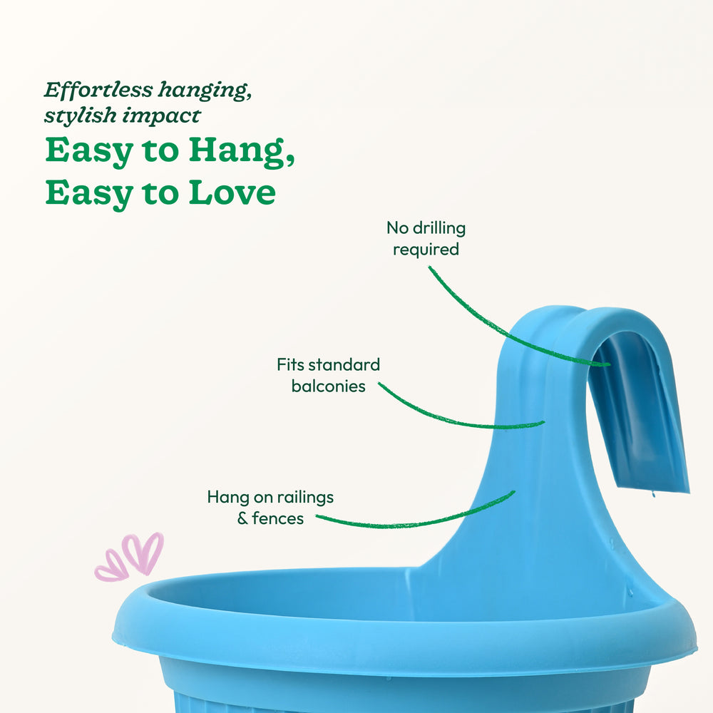 Bello hook planter (set of 5)