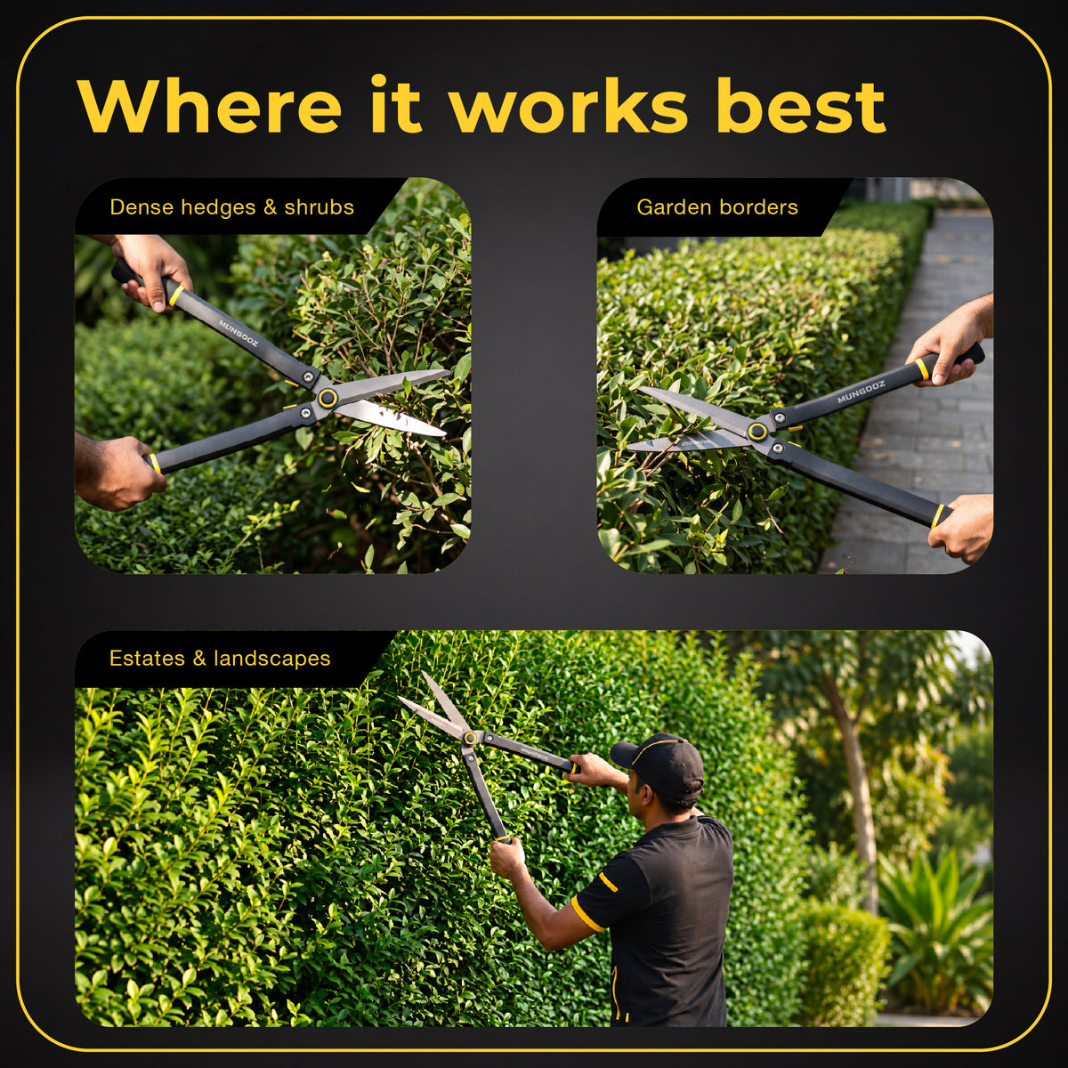 Mungooz Razor Hedge Shear