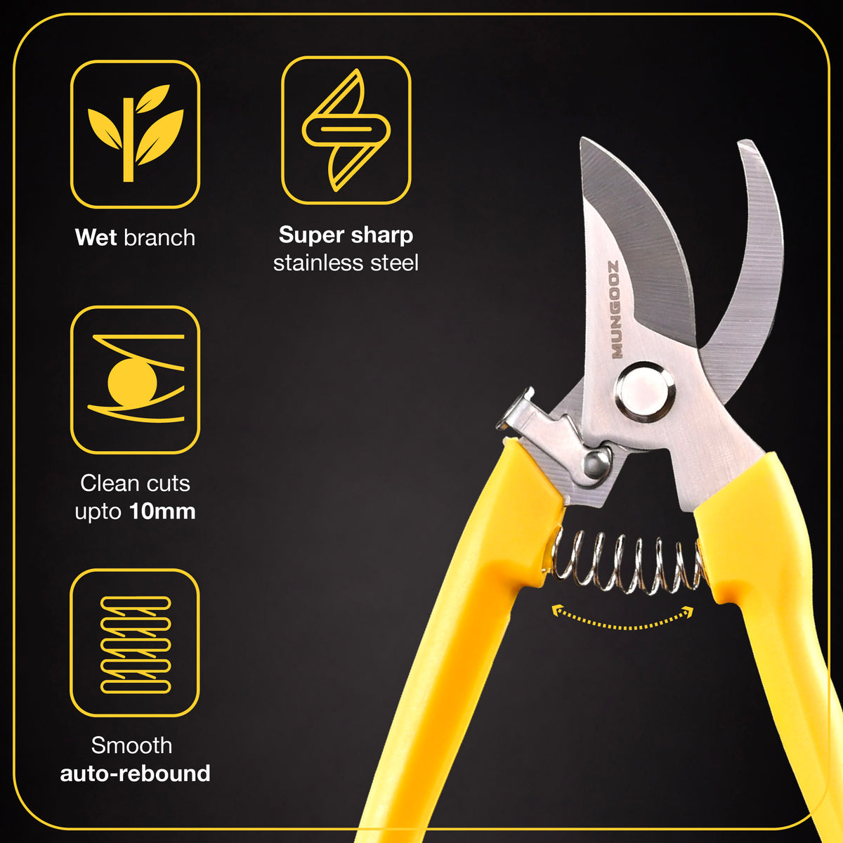 Mungooz Sharpy Bypass Pruner