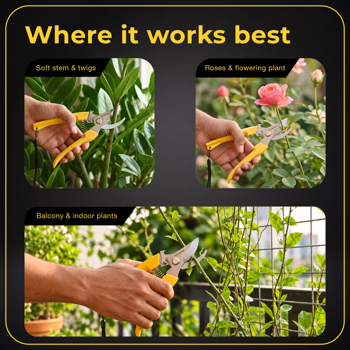 Mungooz Sharpy Bypass Pruner