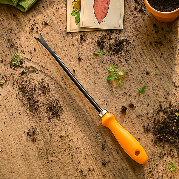 Single Prong Weeder With PVC Handle