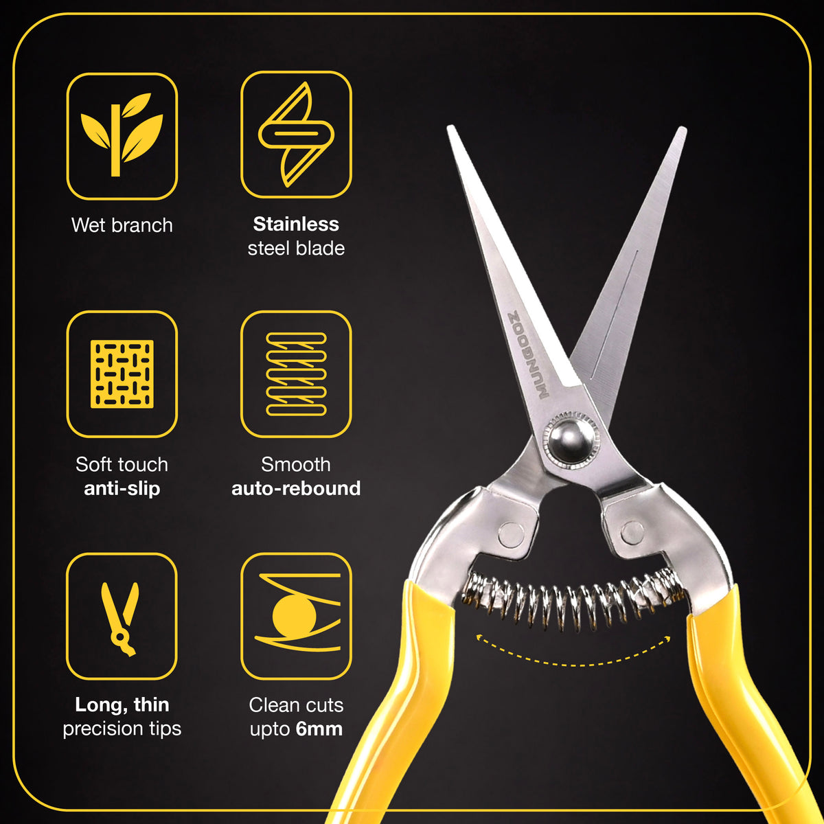 Mungooz Snippy Clipper Pruner