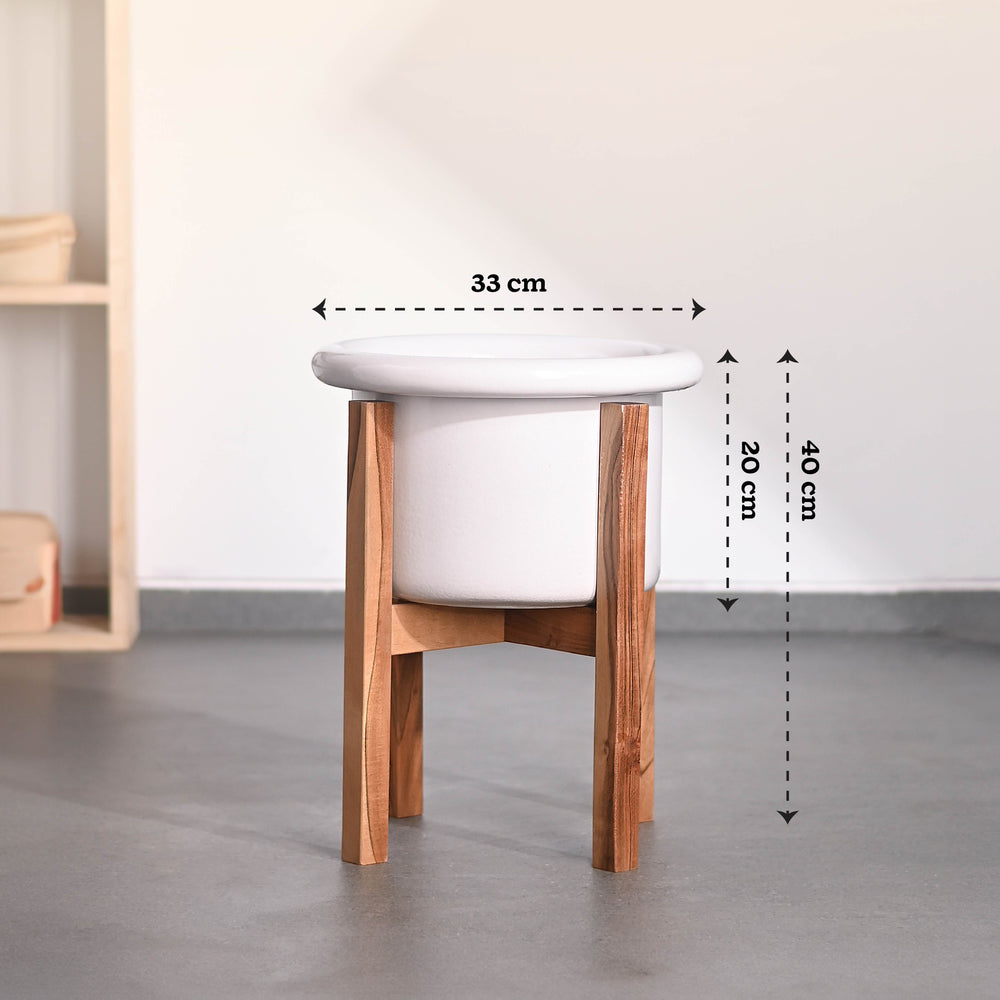 Songs of Summer Ceramic Planter